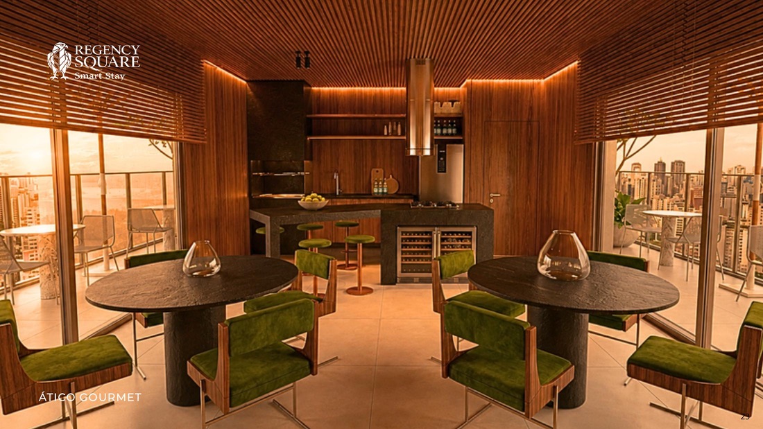 Ático Gourmet com vista para o mar — Regency Square